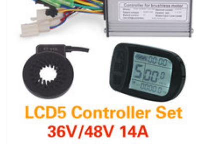 Контроллер КТ-36/48 В 14 А + дисплей LED880 + PAS КТ-V12L., СИНУС