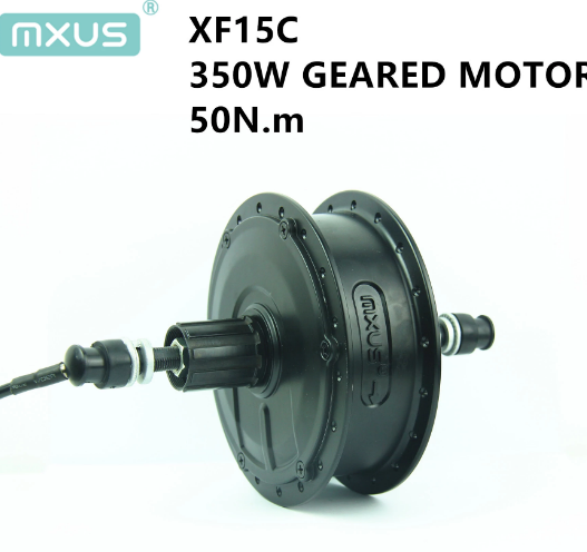 Заднее редукторное мотор колесо Mxus XF-15С 500Вт под кассету